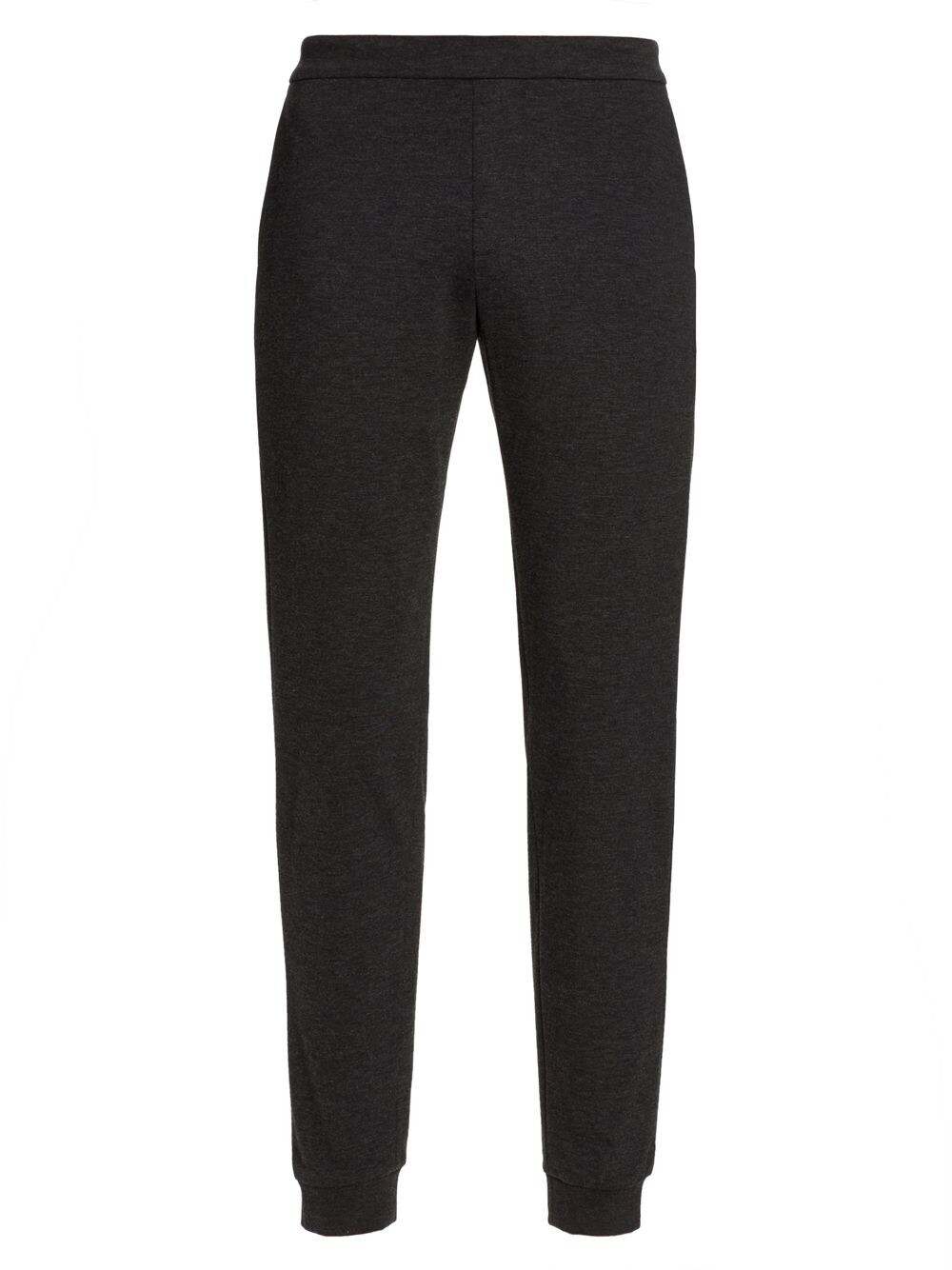 

Брюки-джоггеры Slim-Fit из однотонного хлопка Saks Fifth Avenue, Черный