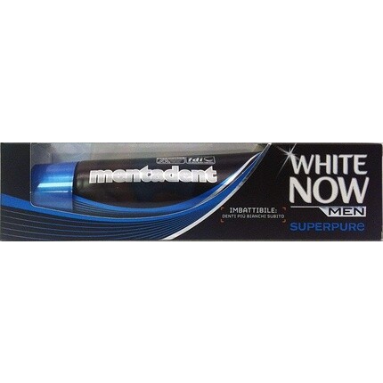 

Зубная паста MENTADENT White Now Men Superpure 75 мл
