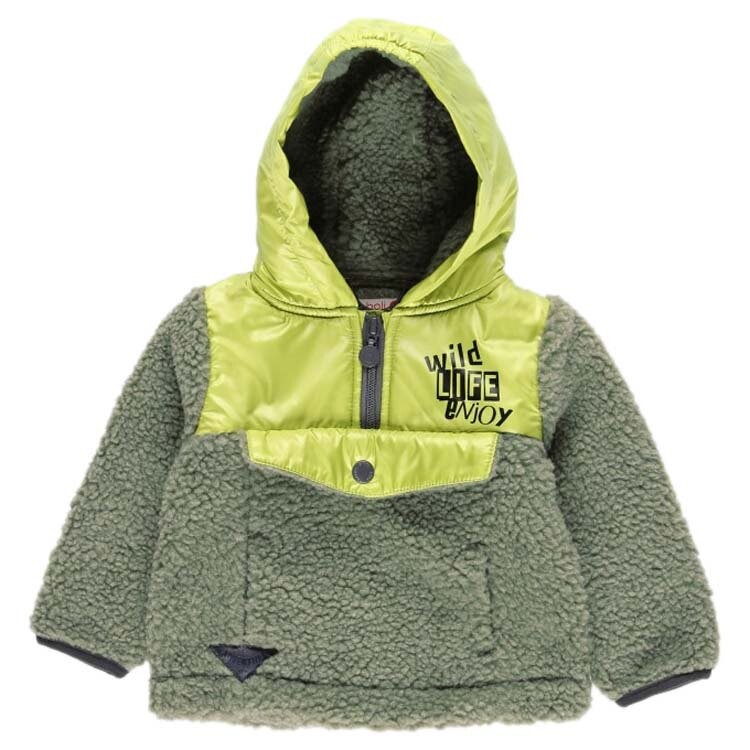 

Худи Boboli Fur Combined, зеленый