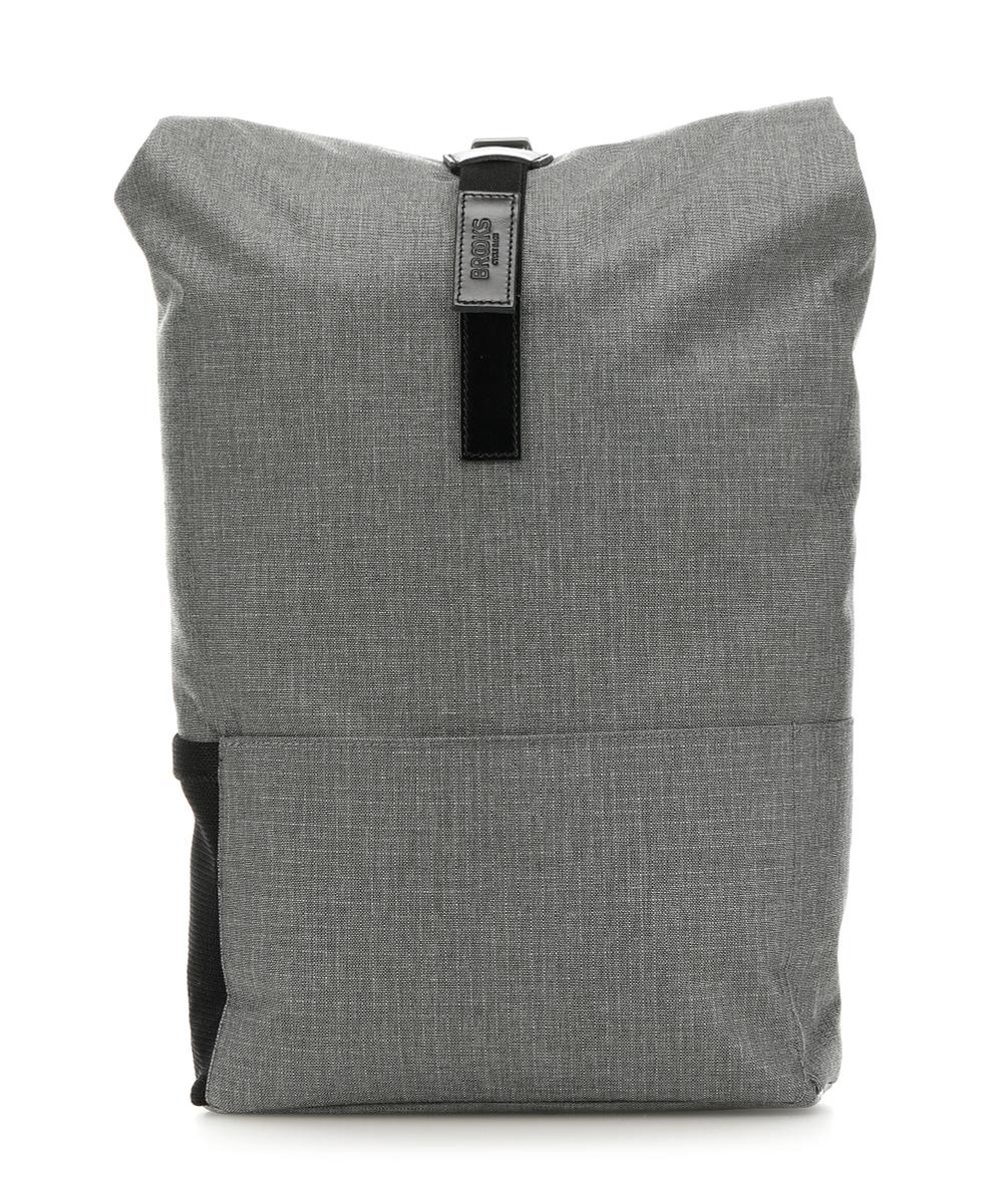 Маленький нейлоновый рюкзак Pickwick Tex с откидной крышкой Brooks England, серый