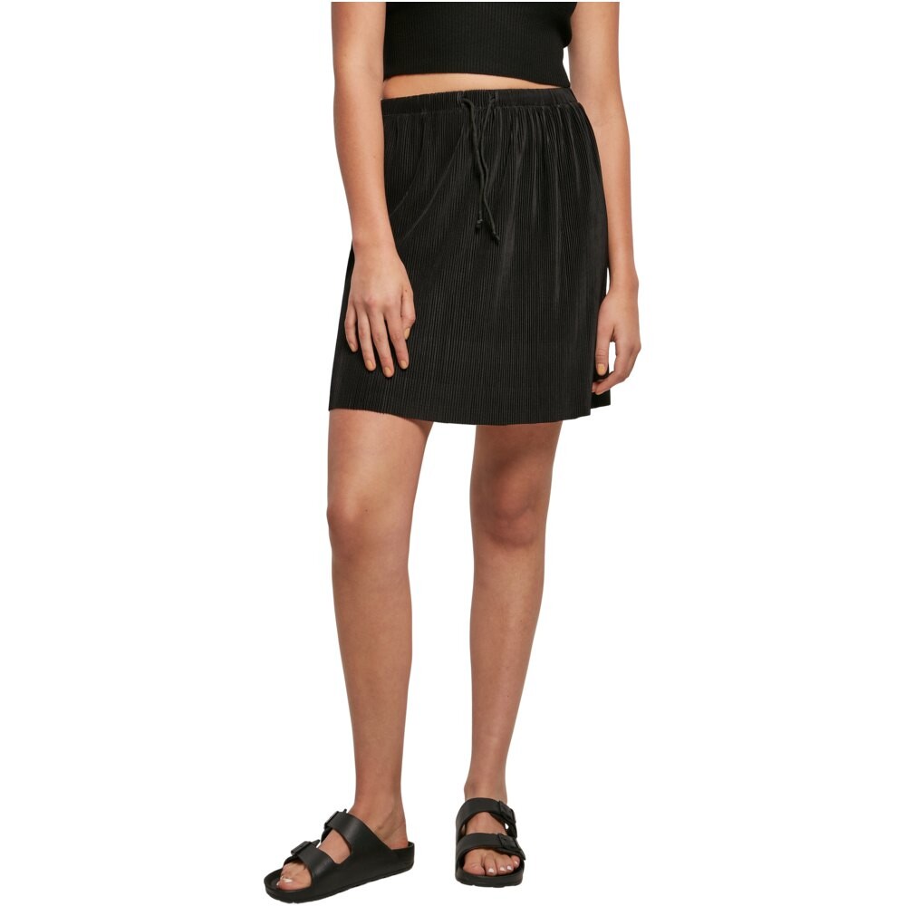 

Юбка Urban Classics Plisse Low Waist Mini, черный
