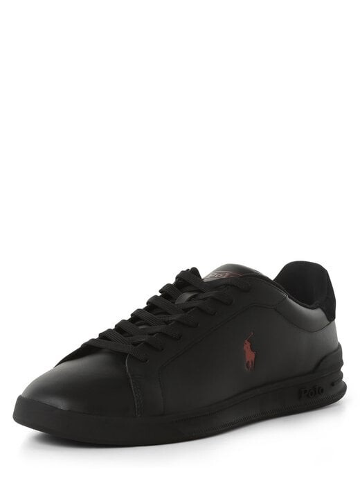 

Кроссовки с кожаным наполнением Polo Ralph Lauren, черный