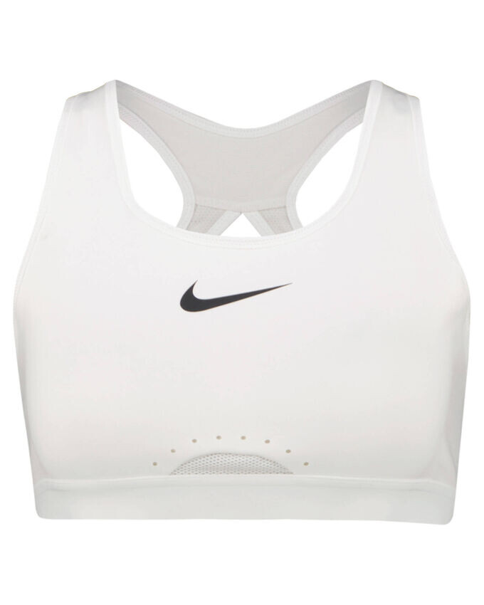 

Спортивный бюстгальтер Nike dri-fit swoosh Nike, белый