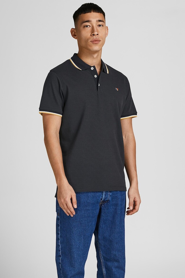 

Футболка Luwin с воротником Jack & Jones, серый