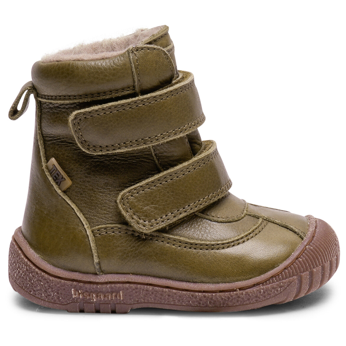 Зимние ботинки Bisgaard Kid's Ellis Tex, цвет Army