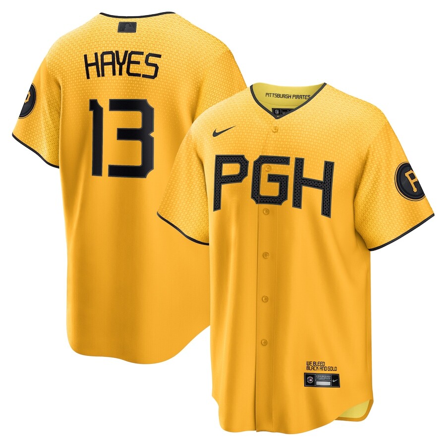 

Джерси Nike Pittsburgh Pirates, золотой