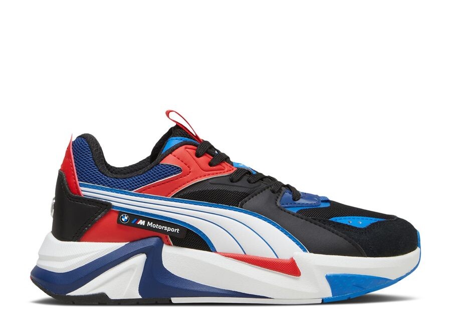 

Кроссовки Puma BMW M Motorsport X Wmns RS Puls, цвет Black Cool Cobalt Red