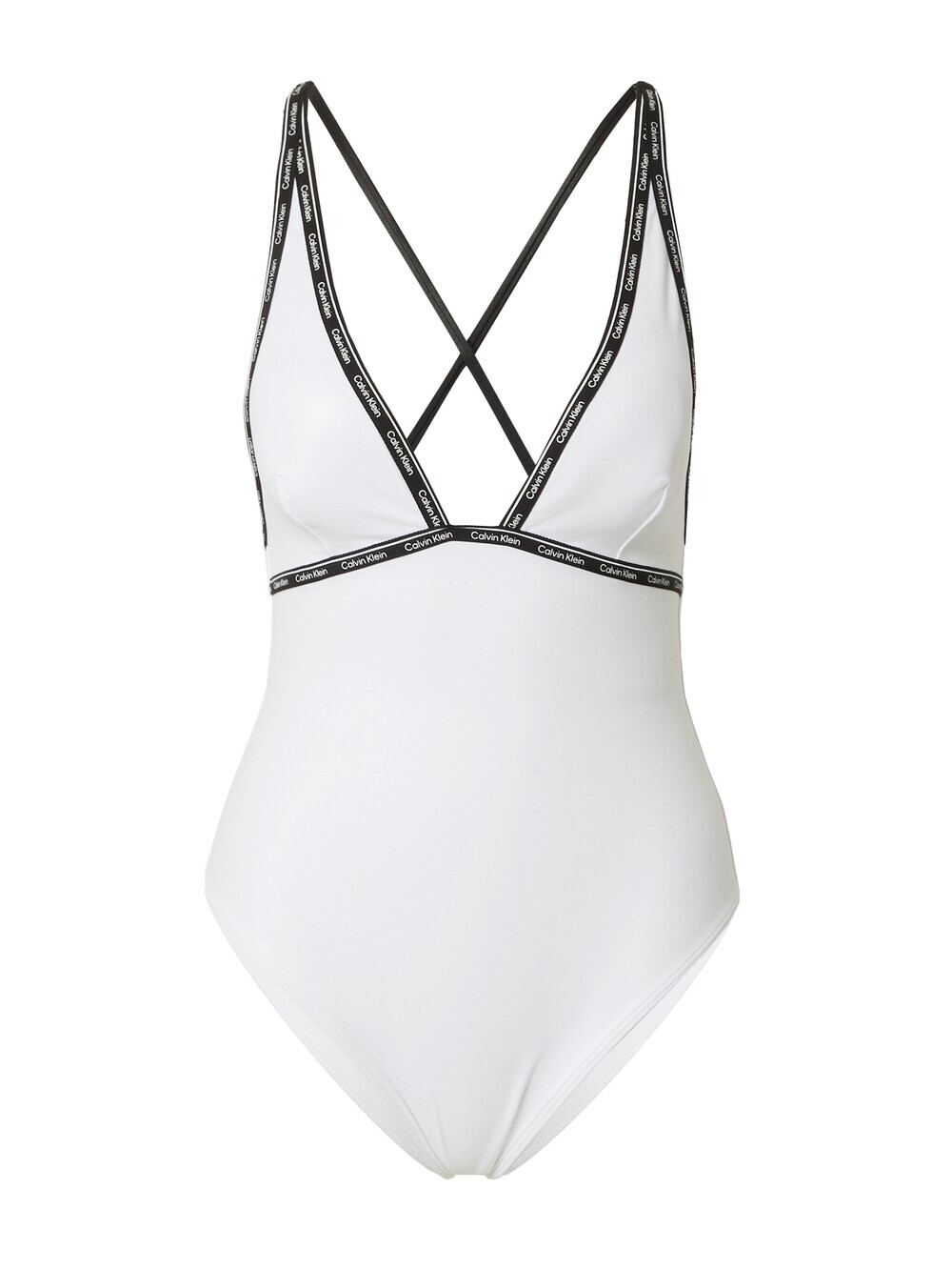 

Треугольный купальник Calvin Klein Swimwear, белый