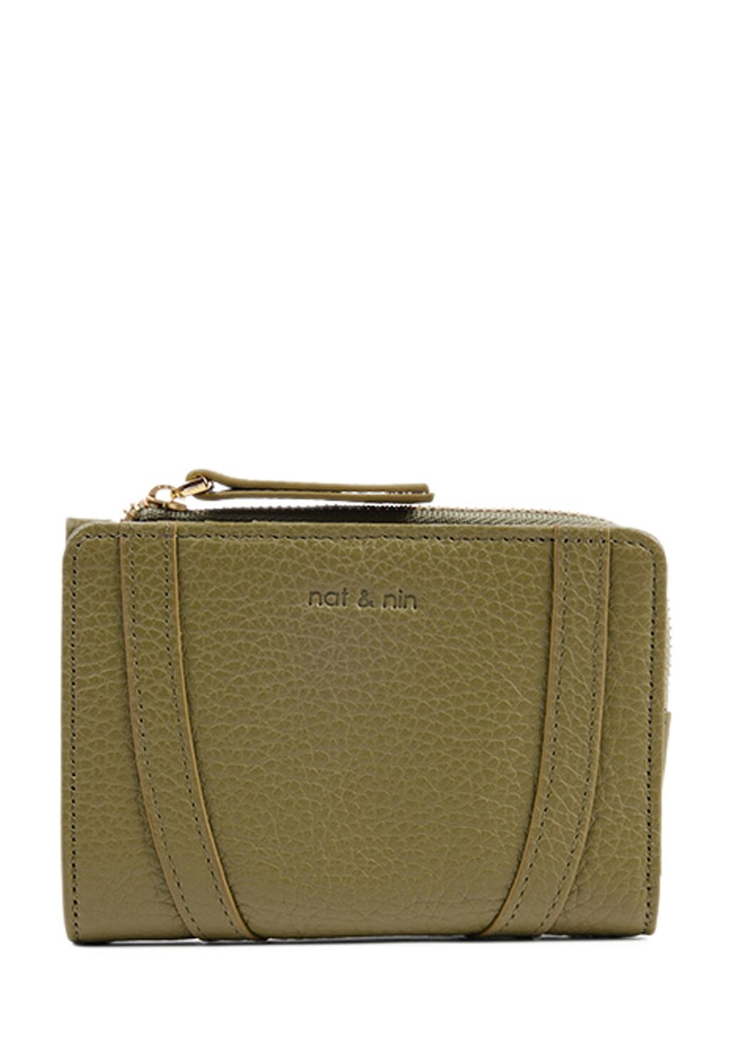 

Кошелек nat & nin, цвет olive green