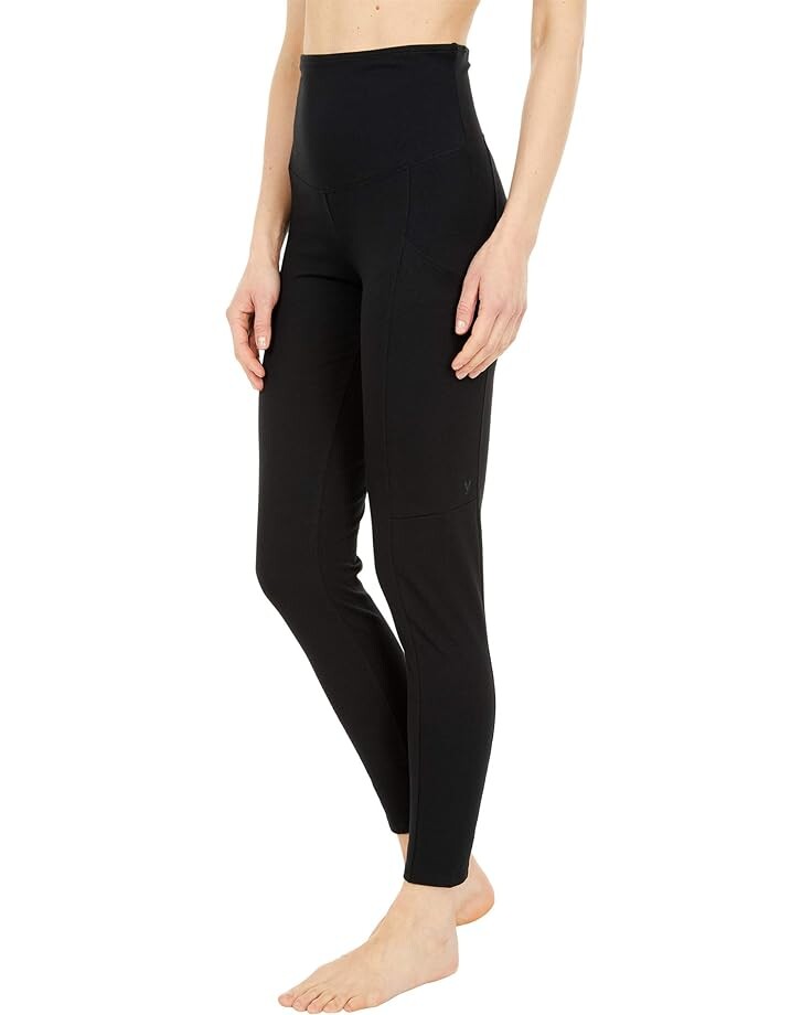 

Брюки Yummie Rachel Shaping Cotton Stretch Leggings with Pockets, черный