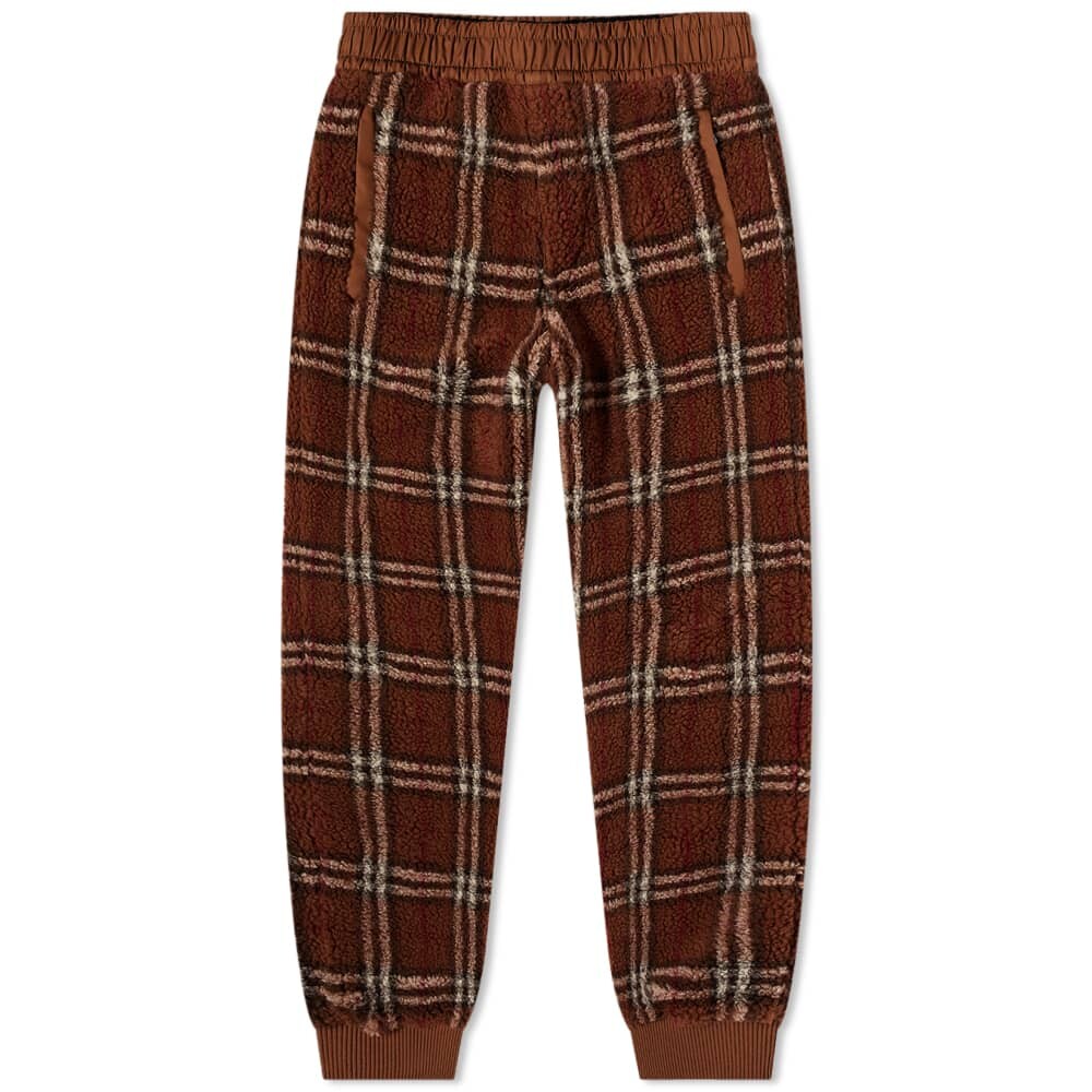 

Брюки в флисовую клетку Burberry Dimitri