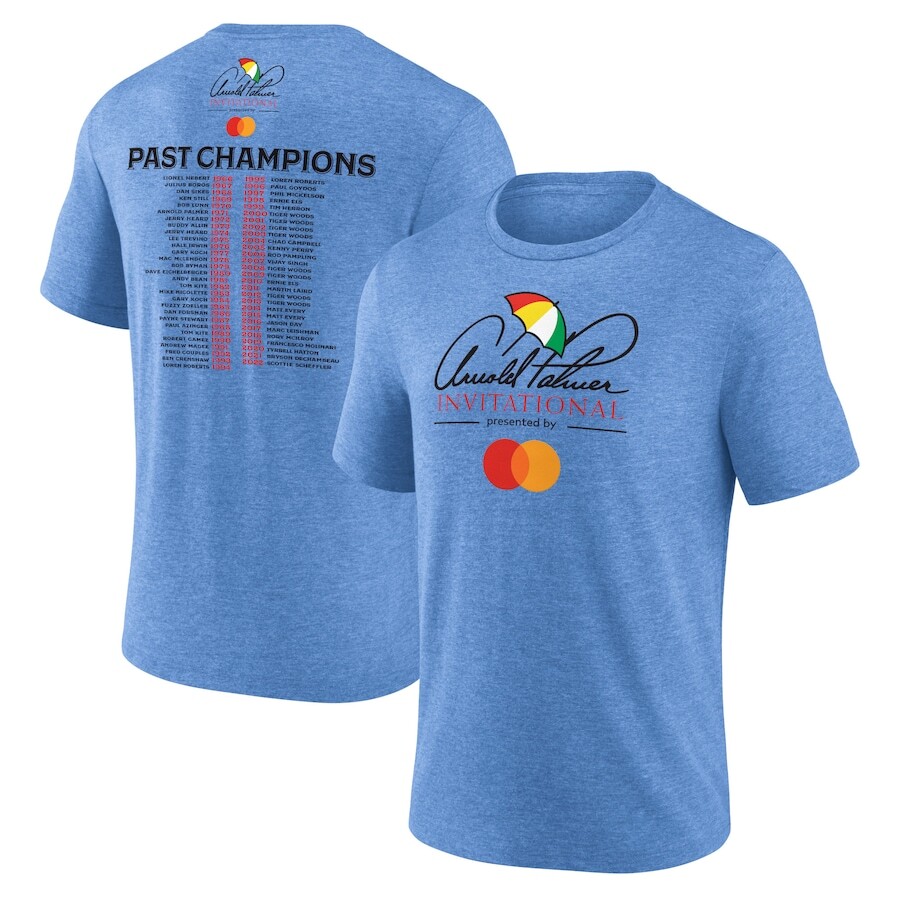 

Футболка с коротким рукавом Fanatics Branded Arnold Palmer Invitational, синий