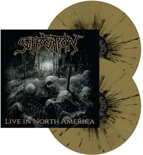 

Виниловая пластинка Suffocation - Live In North America (Gold & Black Splatter)