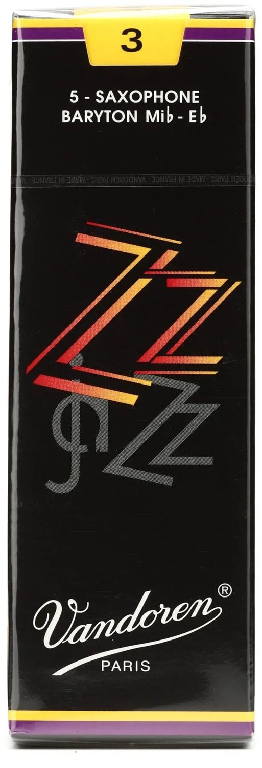 

Vandoren SR443 — трости для баритона-саксофона ZZ — 3,0 (5 шт.)