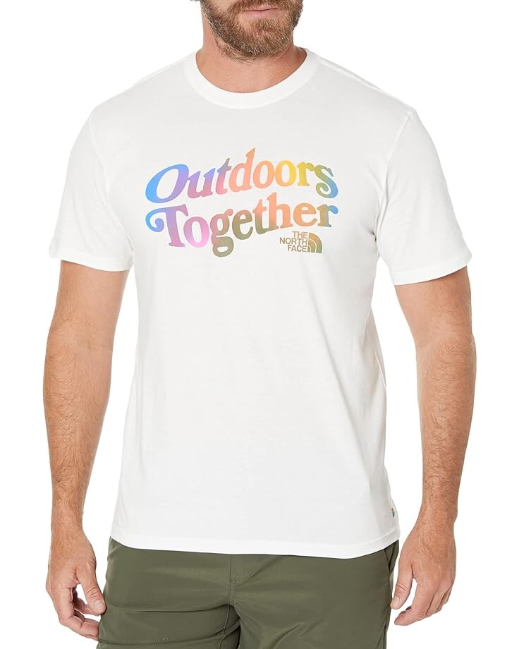 

Футболка The North Face Short Sleeve Pride, цвет TNF White/Ombre Graphic