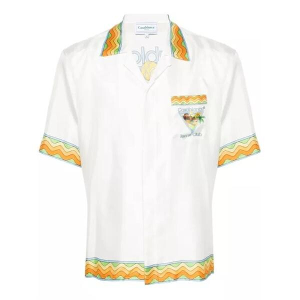 

Футболка afro cubism shirt Casablanca, белый