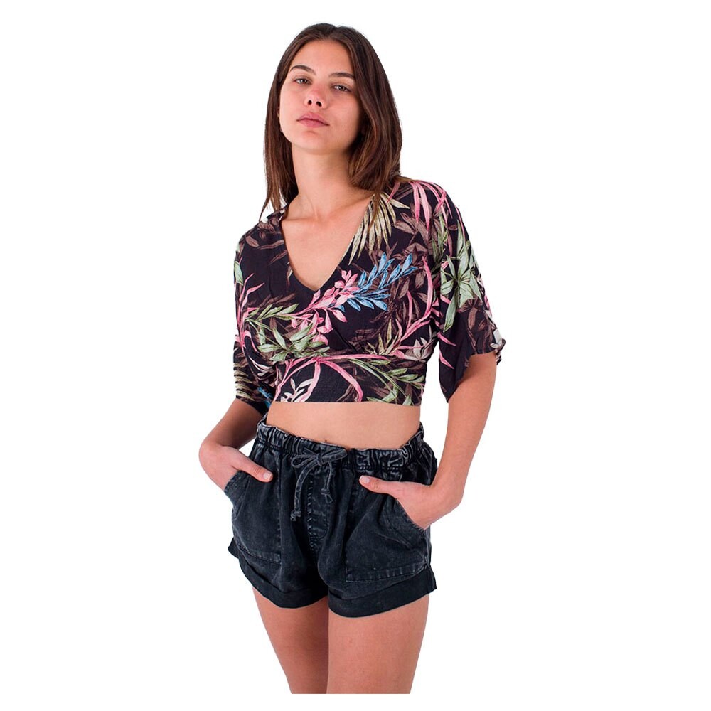 

Топ Hurley Summer Palm Flounce, черный