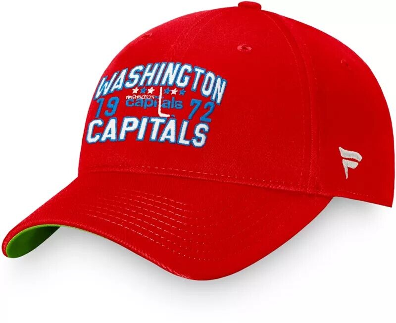 

Винтажная неструктурированная регулируемая кепка NHL Washington Capitals