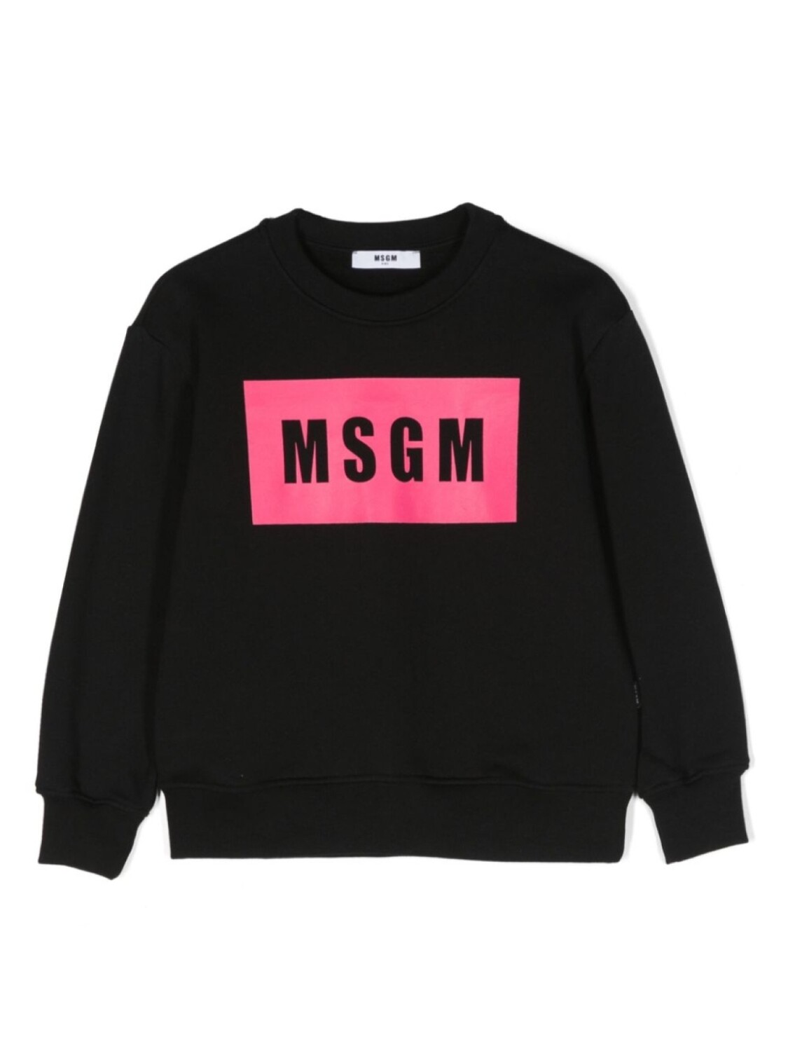 

MSGM Kids толстовка с логотипом, черный