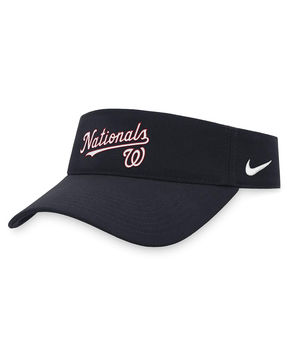 

Мужской темно-синий регулируемый козырек Washington Nationals с надписью Performance Performance Nike