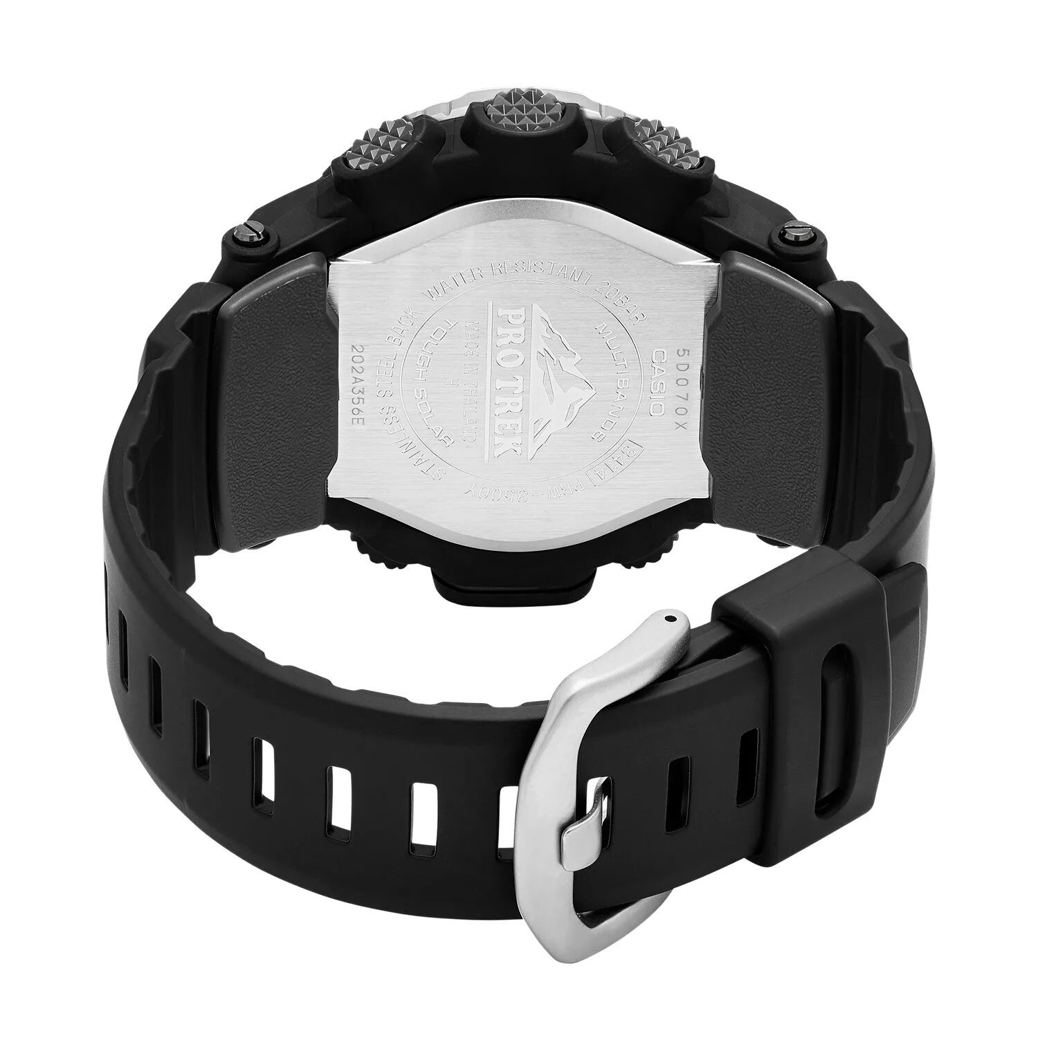 

Мужские цифровые часы Casio PRO TREK с солнечной батареей — PRW3500-1CR Casual Home