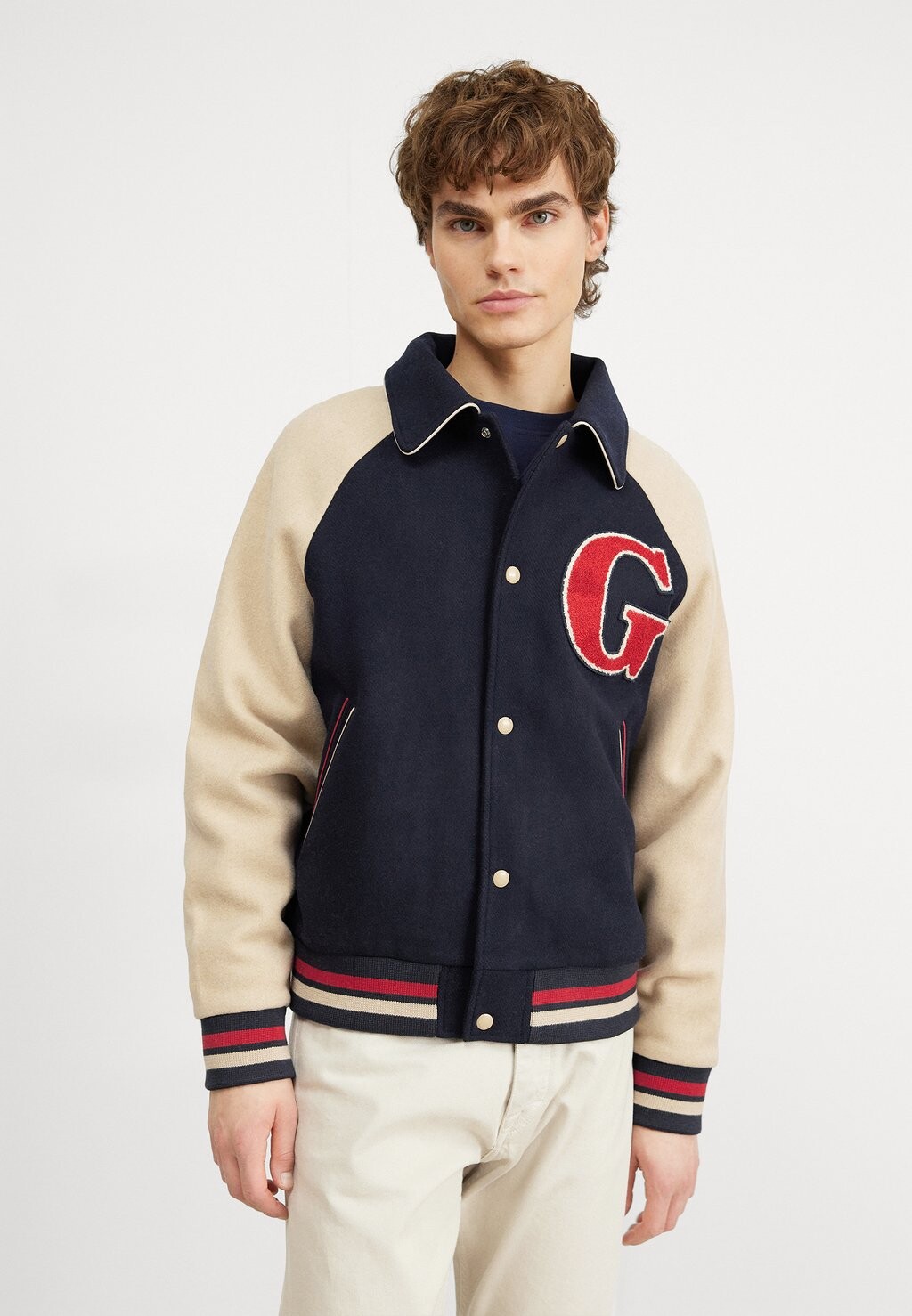 

Куртка-бомбер VARSITY JACKET GANT, цвет evening blue