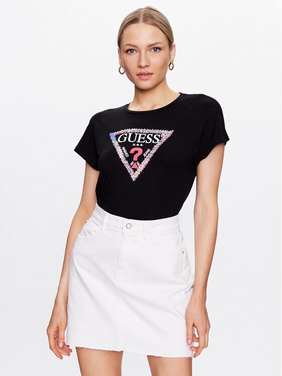 

Блузка оверсайз Guess, черный