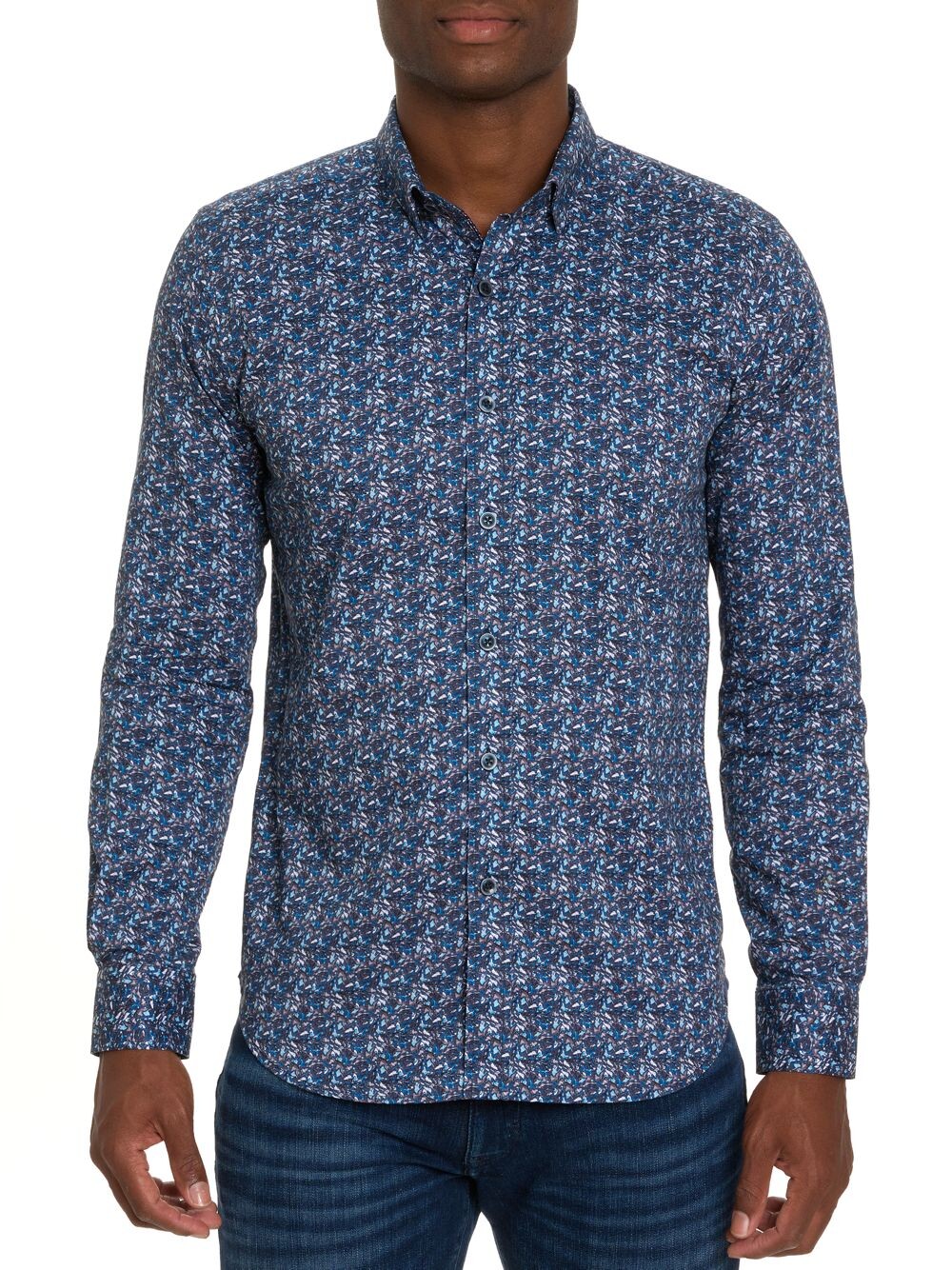 

Рубашка Stanley с воротником Robert Graham, разноцветный