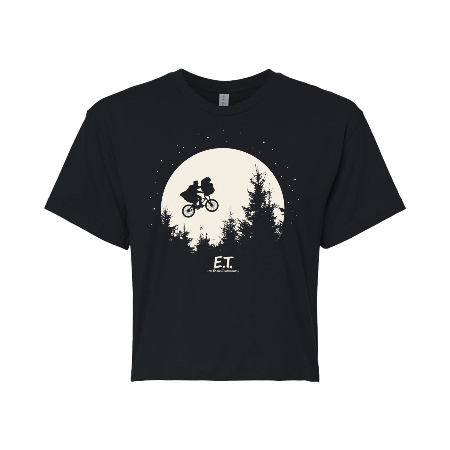 Юниоры E.T. Укороченная футболка с рисунком Bike Moon Licensed Character юниоры e t укороченная футболка с рисунком shine together licensed character белый