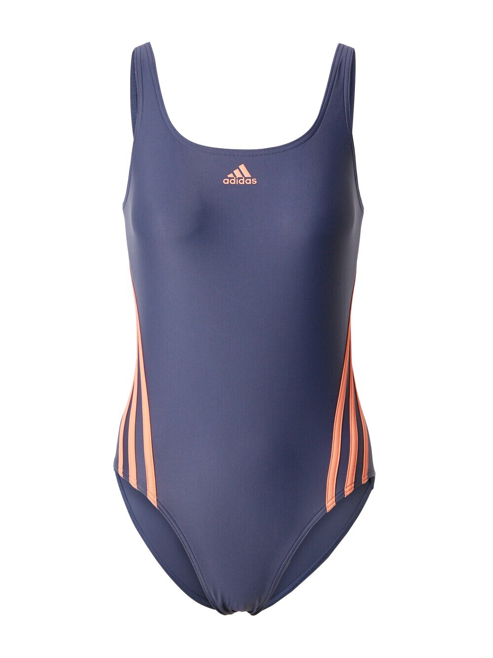 

Активный купальник-бралетт Adidas 3-Stripes, темно-синий