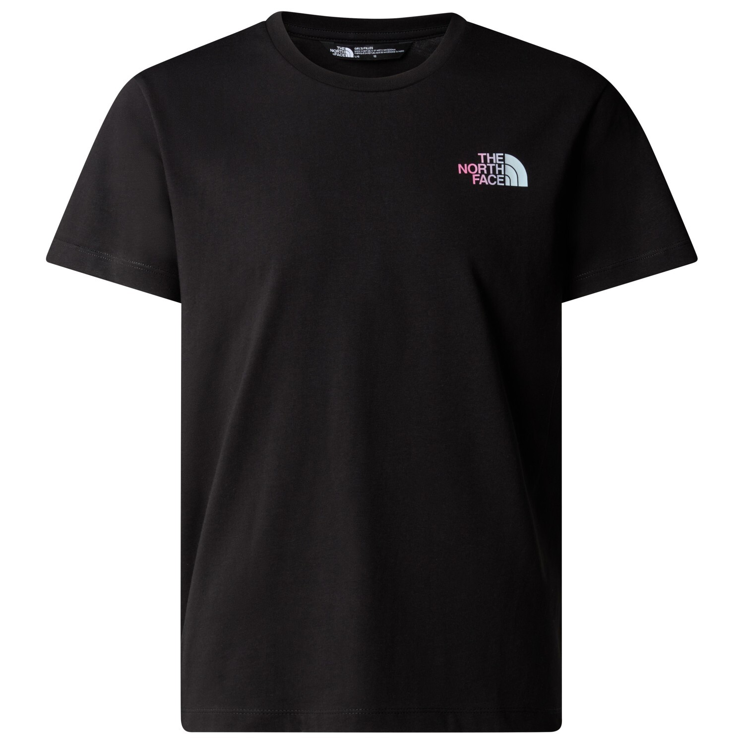 

Футболка The North Face Girl's S/S Relaxed Graphic Tee 2, цвет TNF Black
