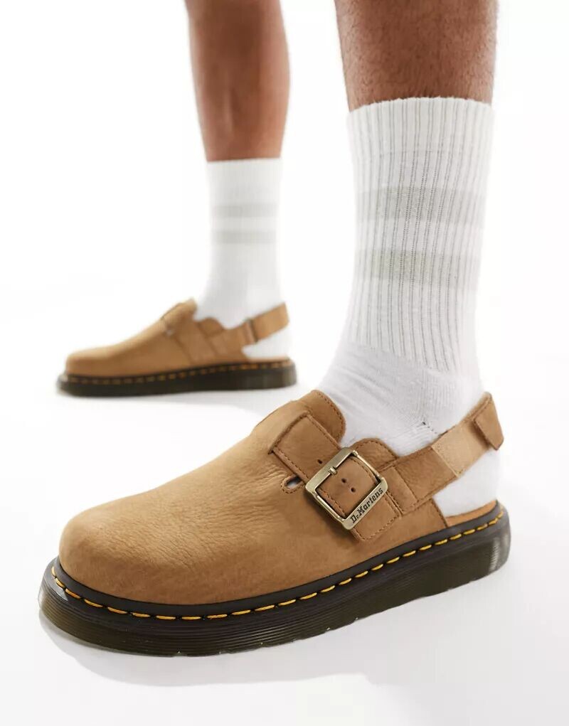 

Доктор Светло-коричневые замшевые туфли Martens Jorge II Dr Martens, Коричневый, Доктор Светло-коричневые замшевые туфли Martens Jorge II Dr Martens