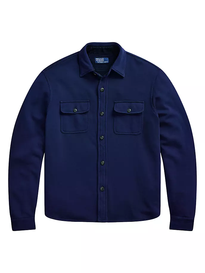 

Круизная махровая рубашка Polo Ralph Lauren, цвет cruise navy