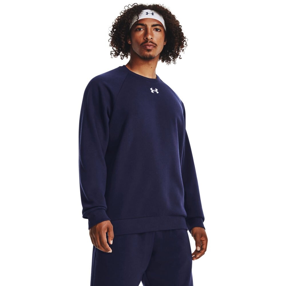 

Толстовка Under Armour Rival Fleece Crew, синий