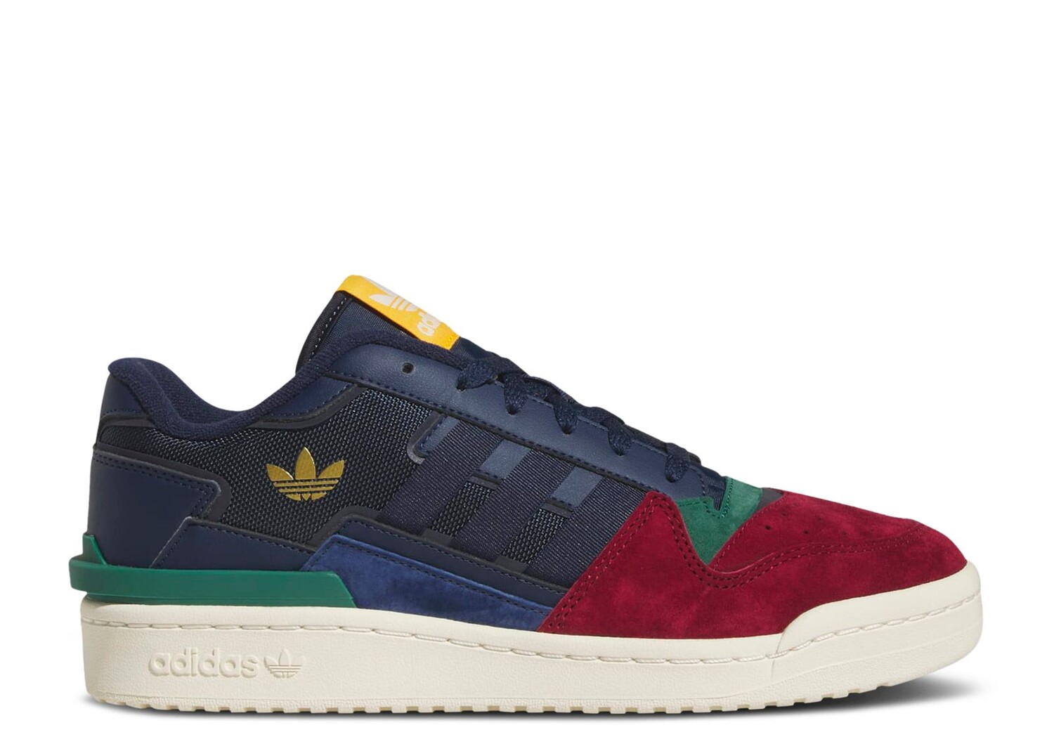 

Кроссовки adidas Forum Exhibit Low 2.0 'Navy Burgundy Green', красный