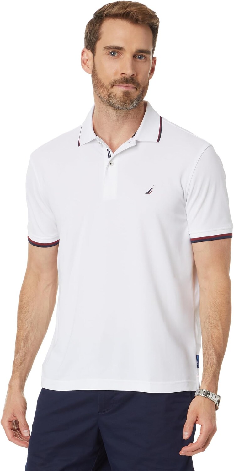 

Рубашка-поло Navtech Sustainably Crafted Classic Fit Polo Nautica, ярко-белый