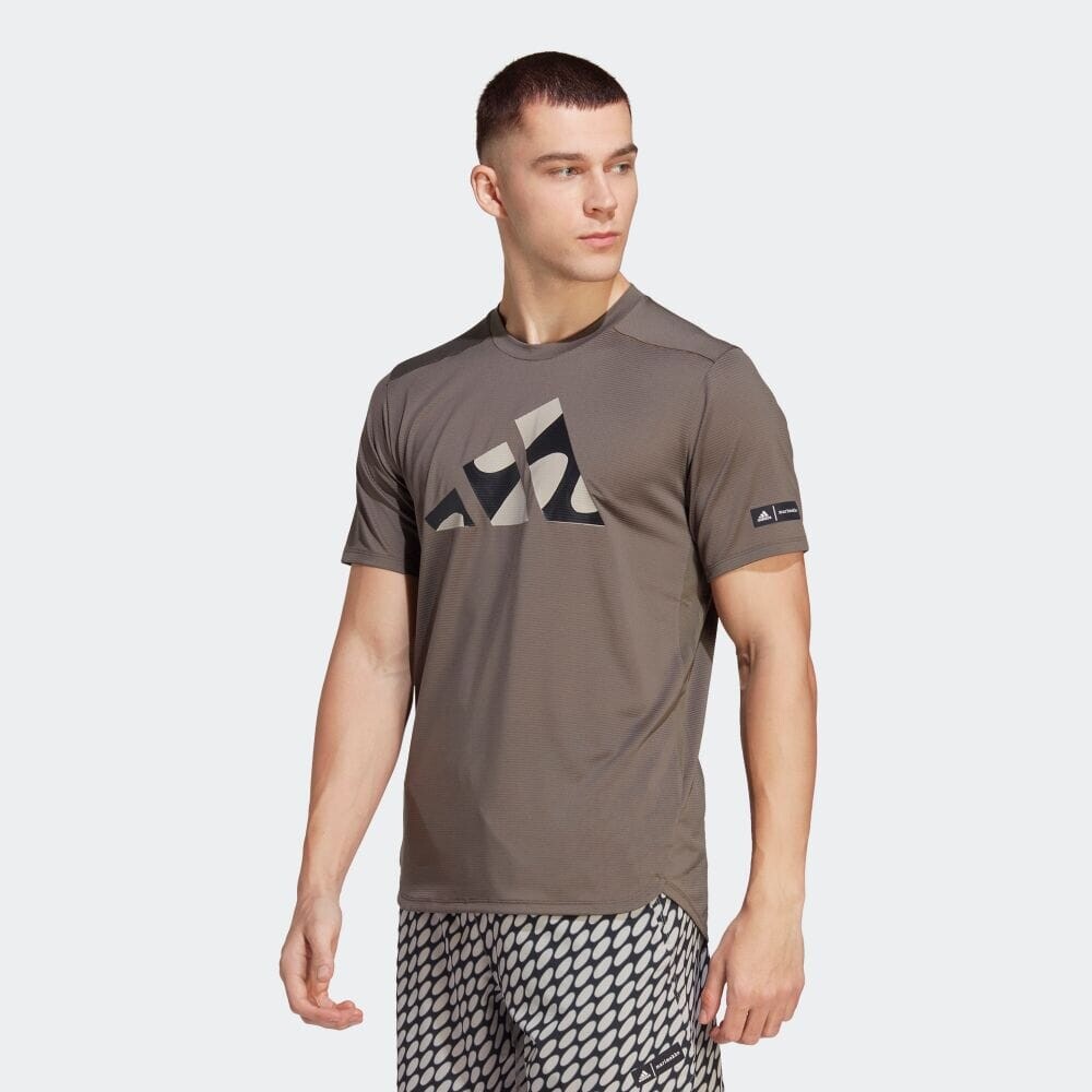 

Футболка Adidas HR8207, коричневый
