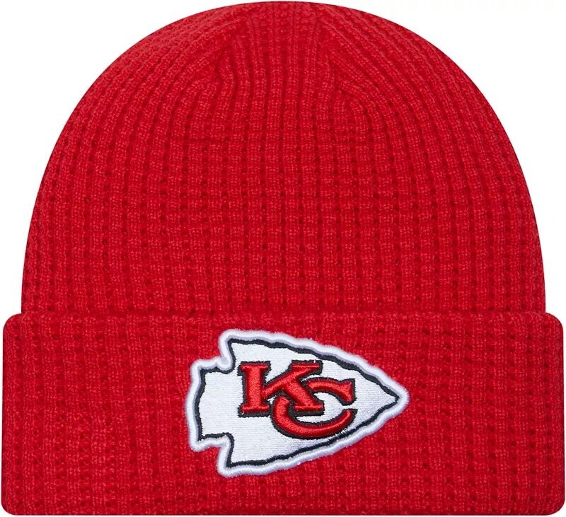 

Мужская цветная вязаная шапка New Era Kansas City Chiefs Prime Team