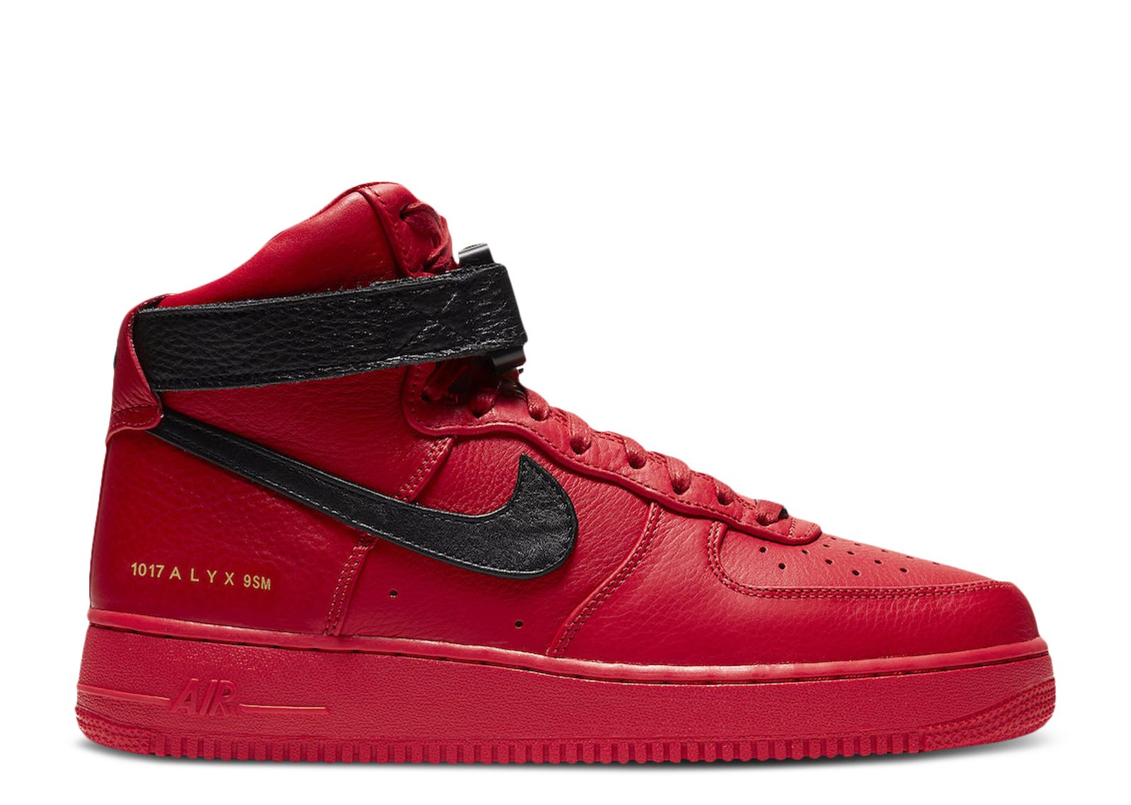 цена Кроссовки Nike 1017 Alyx 9Sm X Air Force 1 High 'University Red', красный