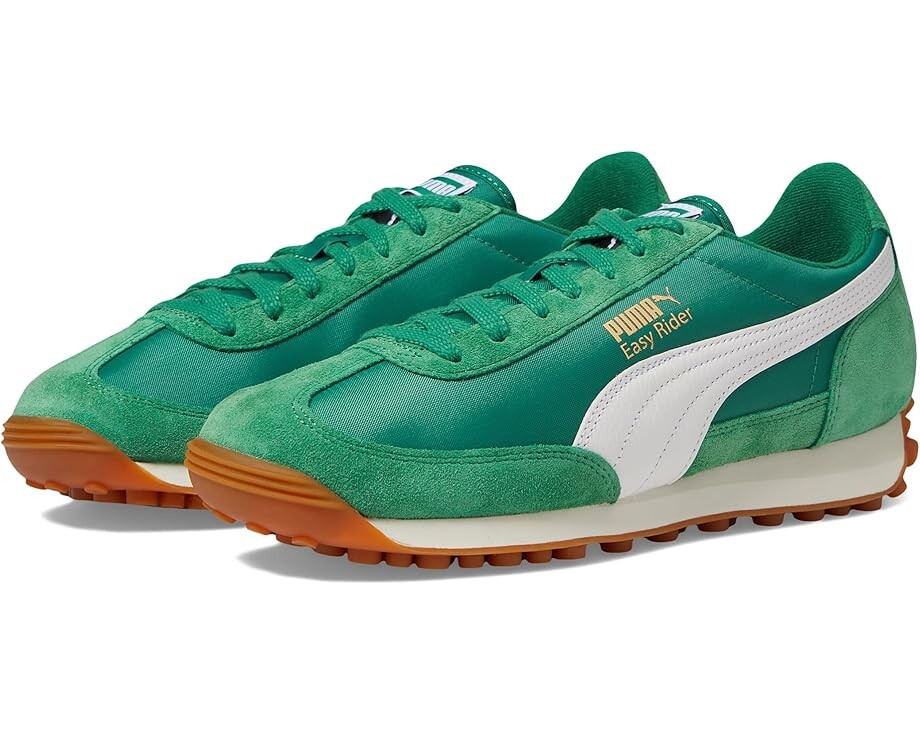

Кроссовки PUMA Easy Rider Vintage, цвет Archive Green/Puma White