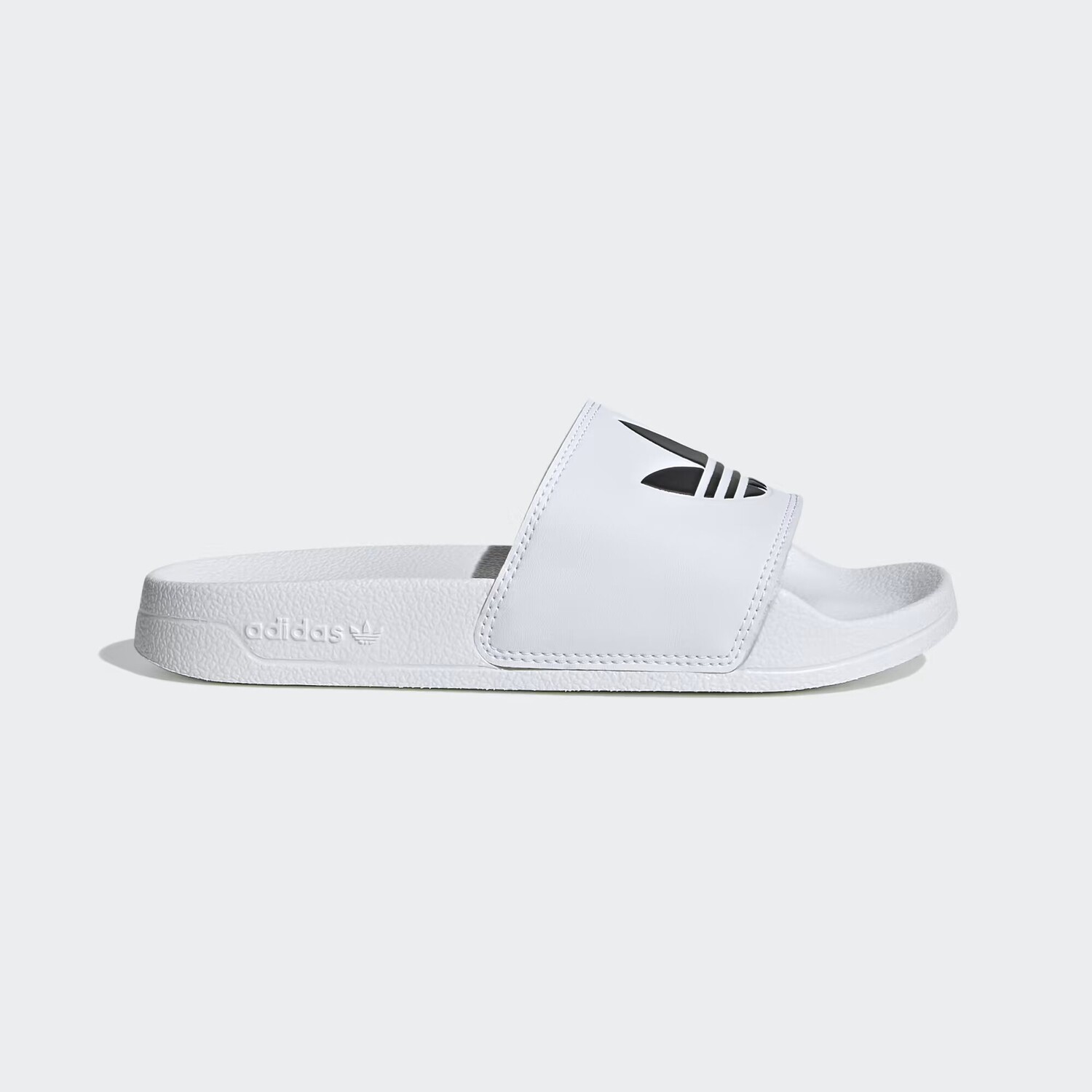 

Шлепанцы Adilette Lite Adidas, цвет Cloud White/Core Black/Cloud White
