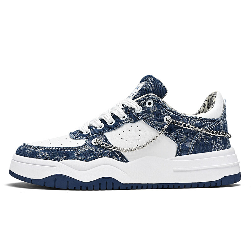 

Кроссовки SENMA Semir Skateboarding Shoes Unisex Low-top, белый/черный