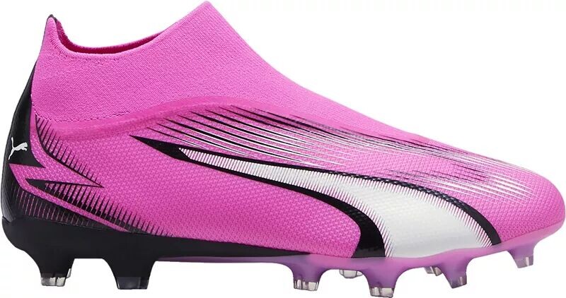 

Футбольные бутсы Puma Ultra Match+ LL FG/AG, розовый/белый