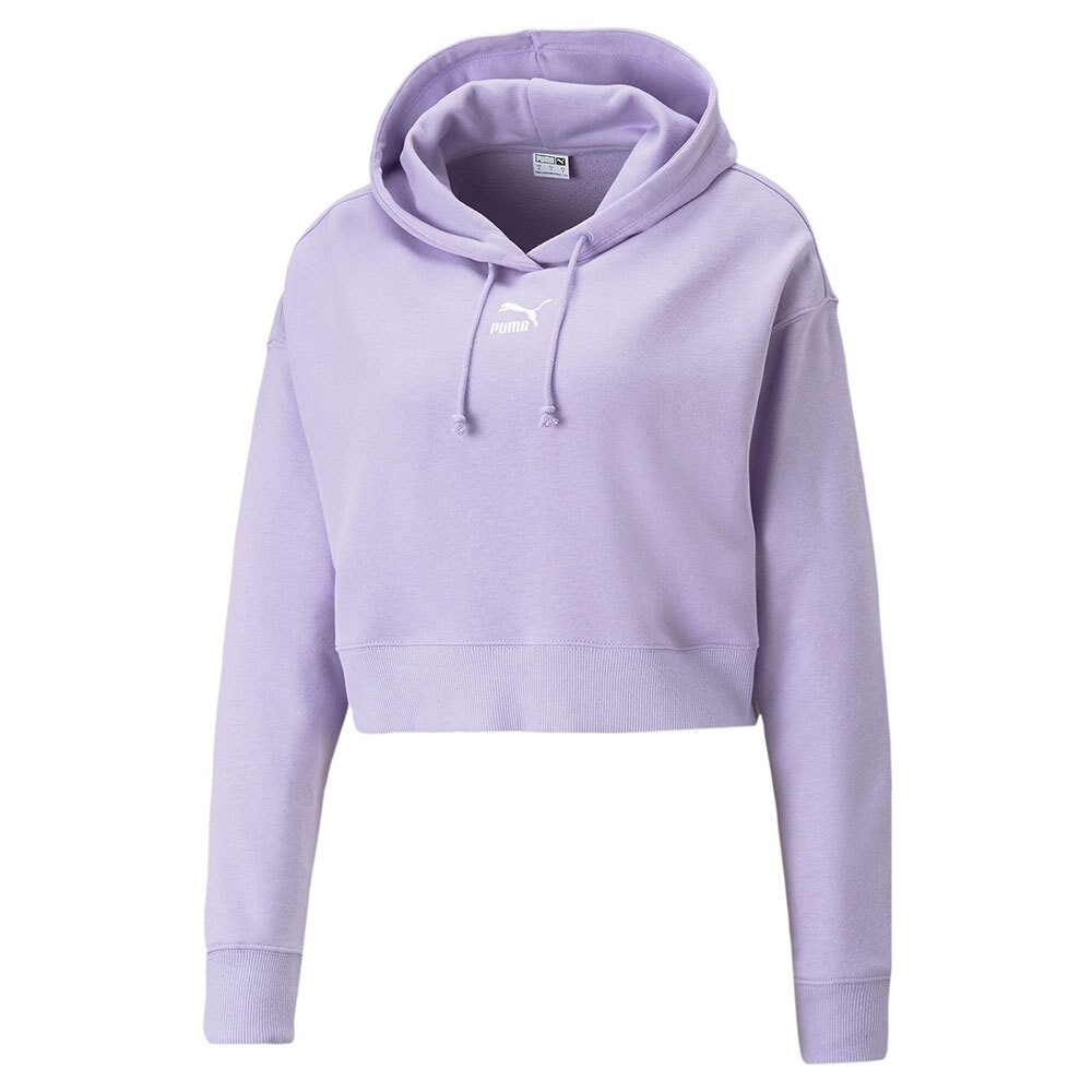 

Худи Puma Classics Cropped, фиолетовый