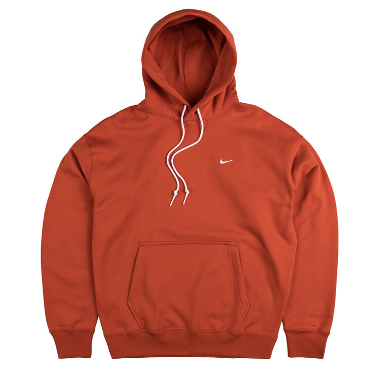 

Худи Solo Swoosh Fleece Hoodie Nike, красный