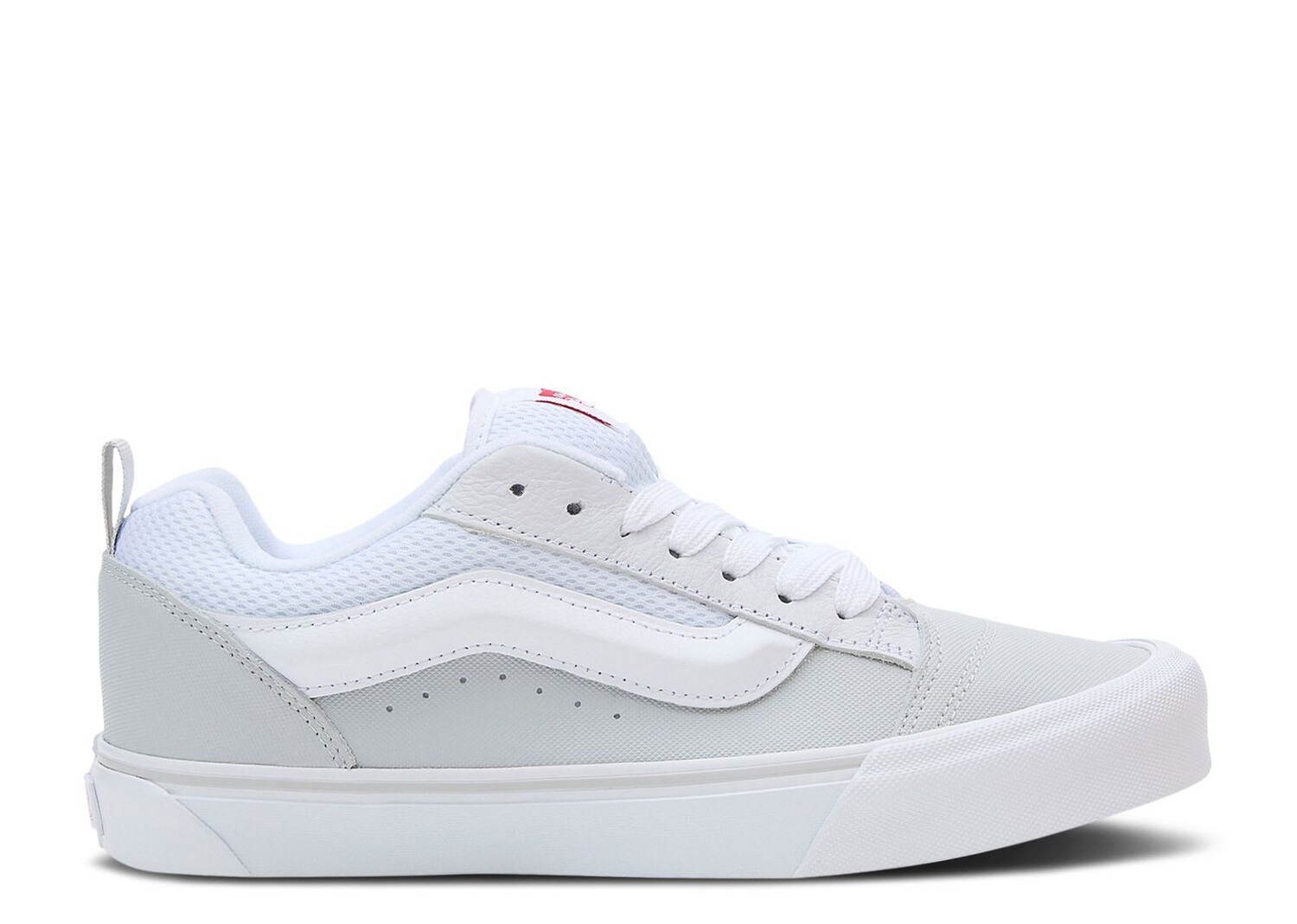 

Кроссовки Vans Knu-Skool 'Retro Skate - White Red', серый