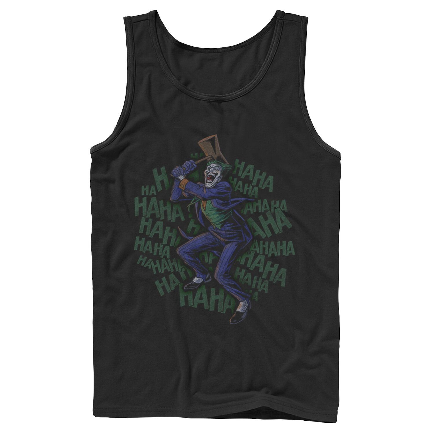 

Мужская футболка DC Comics Batman The Joker Ha Ha Smashing Time Portrait Tank
