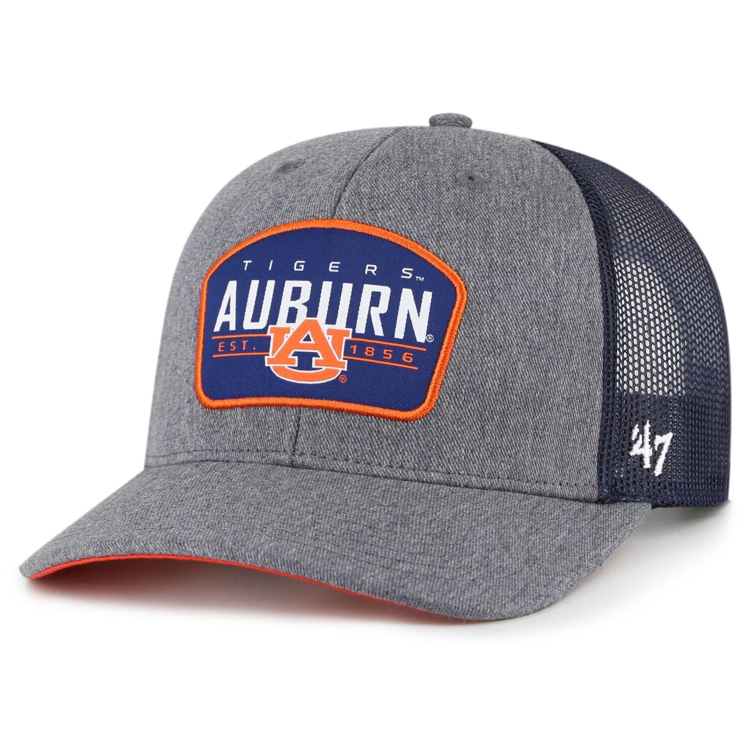 

Мужская темно-каштановая кепка '47 Tigers Slate Trucker Snapback