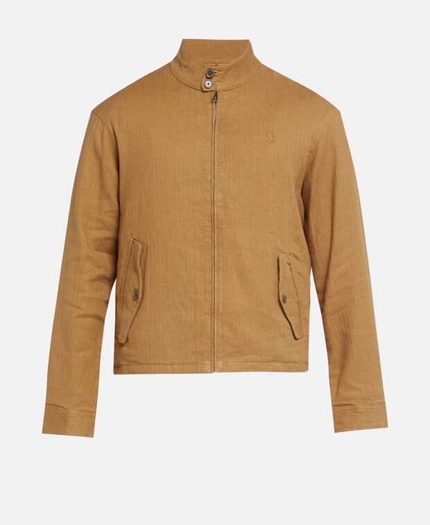 

Льняная куртка Polo Ralph Lauren, цвет Tan
