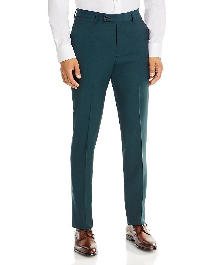 

Брюки Slim Fit из шерсти и мохера Robert Graham